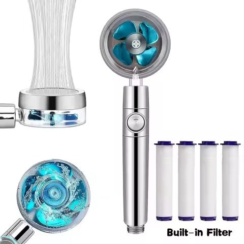 Shower for Bathroom Accessories Three Level Adjustment Showerhead Pressurization Head Massage Knobs Filter Set Showers Parts
