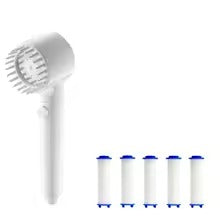 Shower for Bathroom Accessories Three Level Adjustment Showerhead Pressurization Head Massage Knobs Filter Set Showers Parts