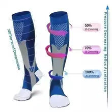 1/3Pairs Compression Sport Socks Medical Nursing Stockings Prevent Varicose Veins Socks Pregnancy Nursing Athletic Soccer Socks