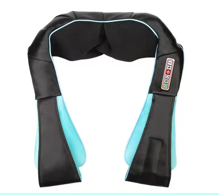 Shiatsu Electric Neck, Shoulder & Back Massager – U-Shaped Deep Tissue Kneading with Heat