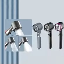 Shower for Bathroom Accessories Three Level Adjustment Showerhead Pressurization Head Massage Knobs Filter Set Showers Parts