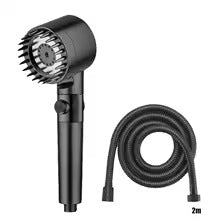 Shower for Bathroom Accessories Three Level Adjustment Showerhead Pressurization Head Massage Knobs Filter Set Showers Parts