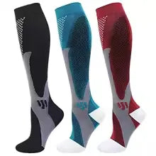 1/3Pairs Compression Sport Socks Medical Nursing Stockings Prevent Varicose Veins Socks Pregnancy Nursing Athletic Soccer Socks