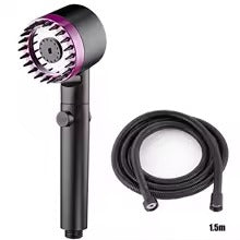Shower for Bathroom Accessories Three Level Adjustment Showerhead Pressurization Head Massage Knobs Filter Set Showers Parts