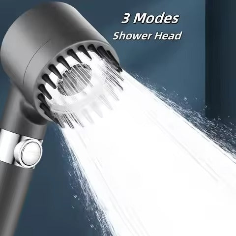 Shower for Bathroom Accessories Three Level Adjustment Showerhead Pressurization Head Massage Knobs Filter Set Showers Parts
