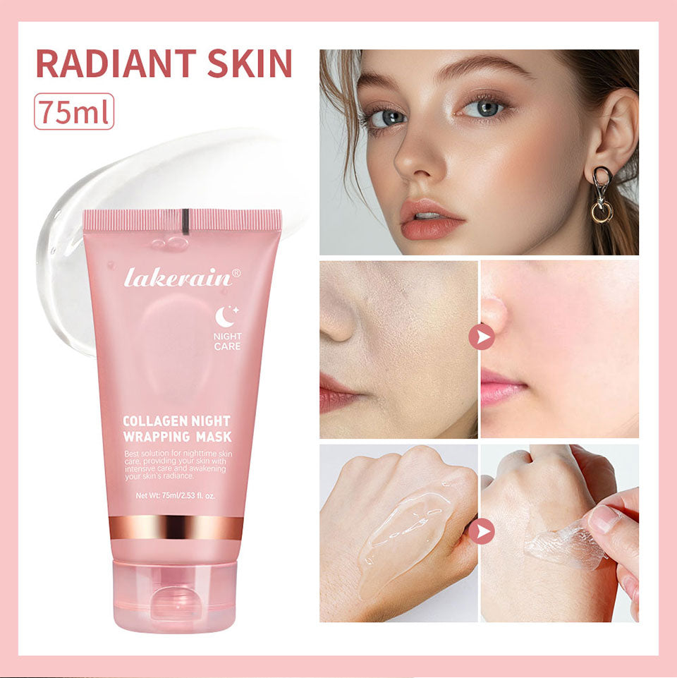Korean Deep Collagen Peel-Off Mask – Anti-Wrinkle & Lifting Overnight Skin Care