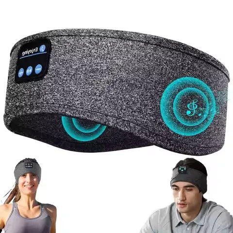 Wireless Bluetooth Speaker Headscarf Wireless Music Sleep Headset Sports Headband Built-in Sleep Music Eye Mask Travel Headset