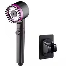 Shower for Bathroom Accessories Three Level Adjustment Showerhead Pressurization Head Massage Knobs Filter Set Showers Parts
