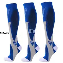 1/3Pairs Compression Sport Socks Medical Nursing Stockings Prevent Varicose Veins Socks Pregnancy Nursing Athletic Soccer Socks