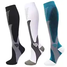 1/3Pairs Compression Sport Socks Medical Nursing Stockings Prevent Varicose Veins Socks Pregnancy Nursing Athletic Soccer Socks