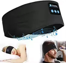 Wireless Bluetooth Speaker Headscarf Wireless Music Sleep Headset Sports Headband Built-in Sleep Music Eye Mask Travel Headset