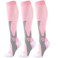 1/3Pairs Compression Sport Socks Medical Nursing Stockings Prevent Varicose Veins Socks Pregnancy Nursing Athletic Soccer Socks