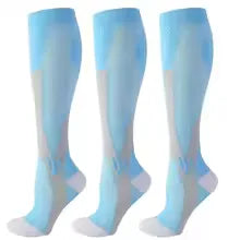 1/3Pairs Compression Sport Socks Medical Nursing Stockings Prevent Varicose Veins Socks Pregnancy Nursing Athletic Soccer Socks