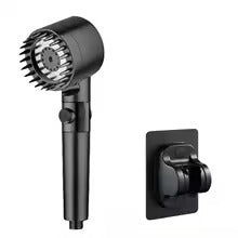 Shower for Bathroom Accessories Three Level Adjustment Showerhead Pressurization Head Massage Knobs Filter Set Showers Parts