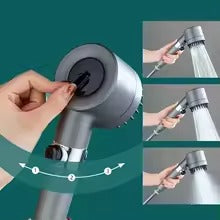 Shower for Bathroom Accessories Three Level Adjustment Showerhead Pressurization Head Massage Knobs Filter Set Showers Parts