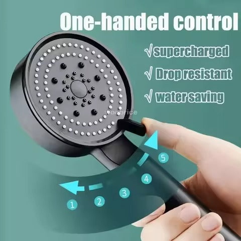 Shower for Bathroom Accessories Three Level Adjustment Showerhead Pressurization Head Massage Knobs Filter Set Showers Parts