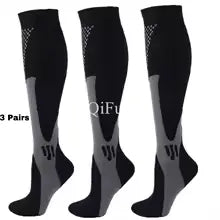 1/3Pairs Compression Sport Socks Medical Nursing Stockings Prevent Varicose Veins Socks Pregnancy Nursing Athletic Soccer Socks